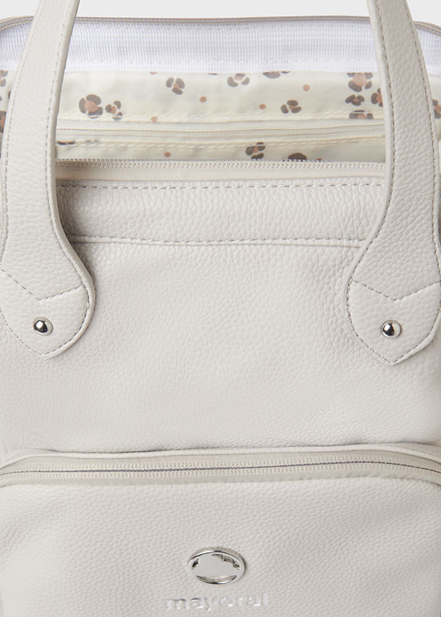 Taupe Diaper Bag