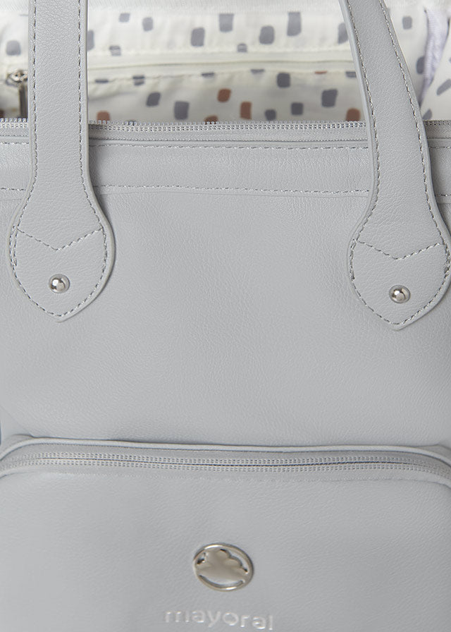 Grey Diaper Bag