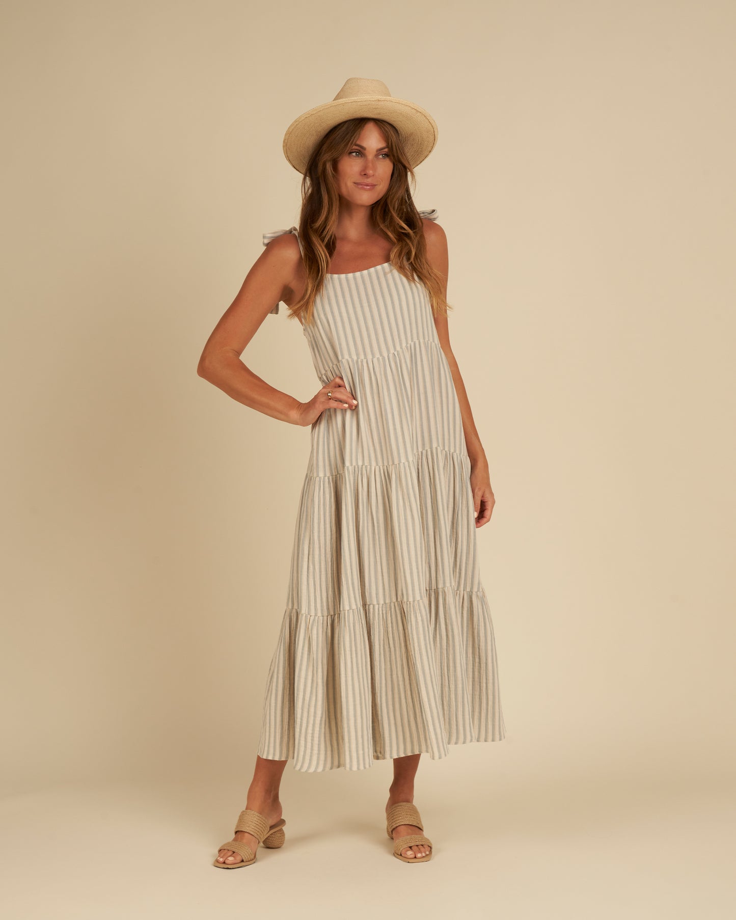 Ocean Stripe Harbor Dress