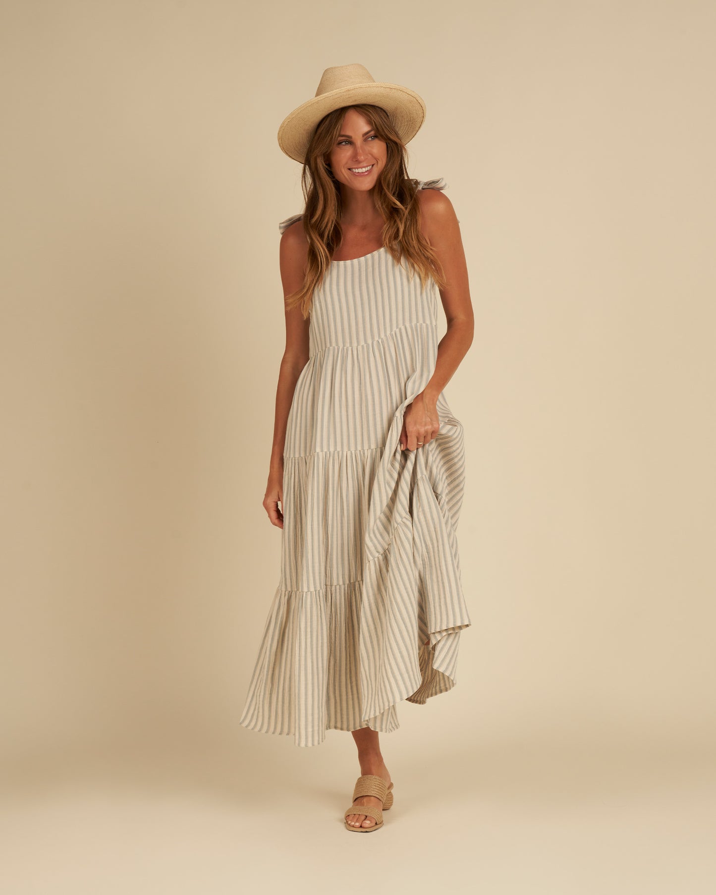 Ocean Stripe Harbor Dress