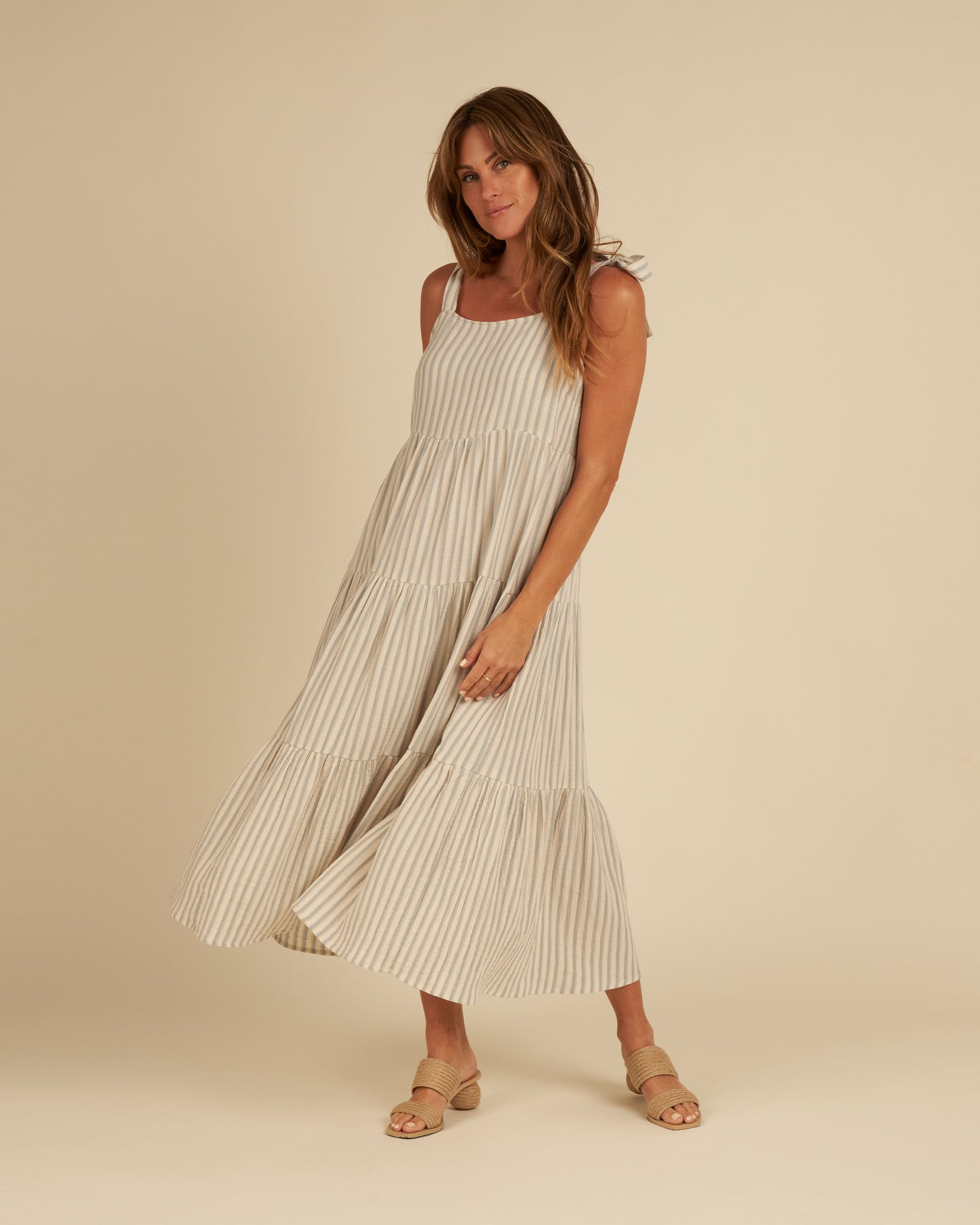 Ocean Stripe Harbor Dress