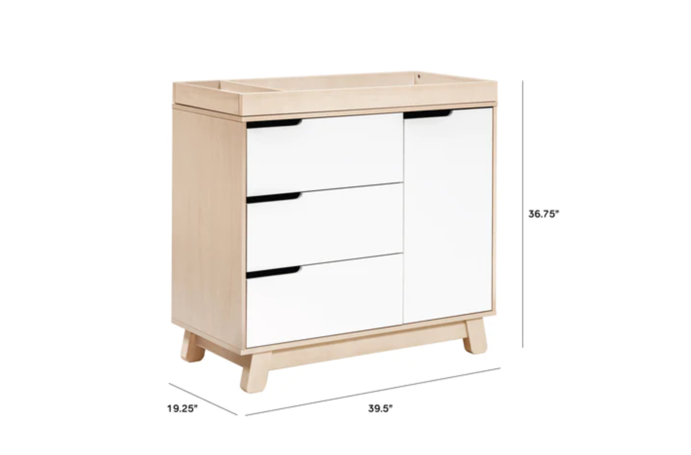 Babyletto Hudson 3-Drawer Dresser With Tray