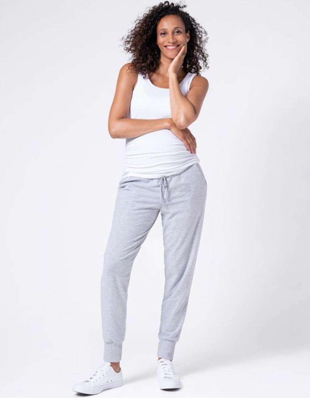 Hadley Grey Maternity Joggers