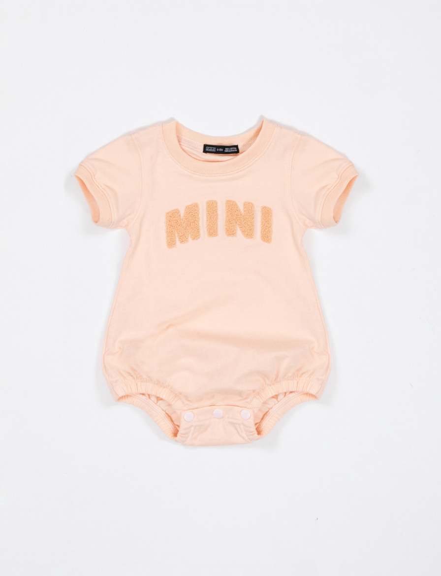 MINI Blush Bubble Onesie