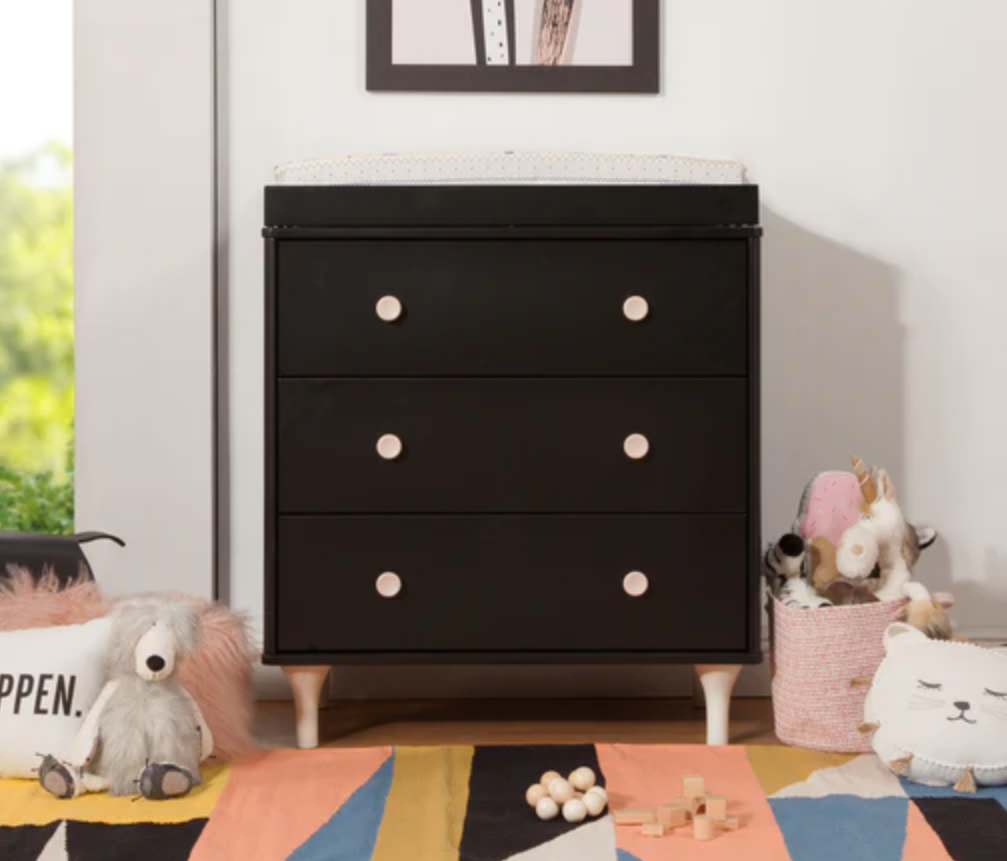 Babyletto Lolly 3-Drawer Dresser With Removable Changing Tray