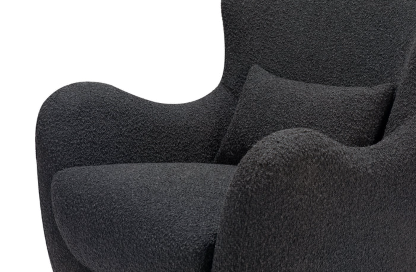 Solstice Swivel Glider In Boucle