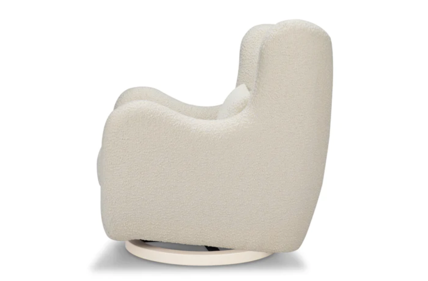 Solstice Swivel Glider In Boucle