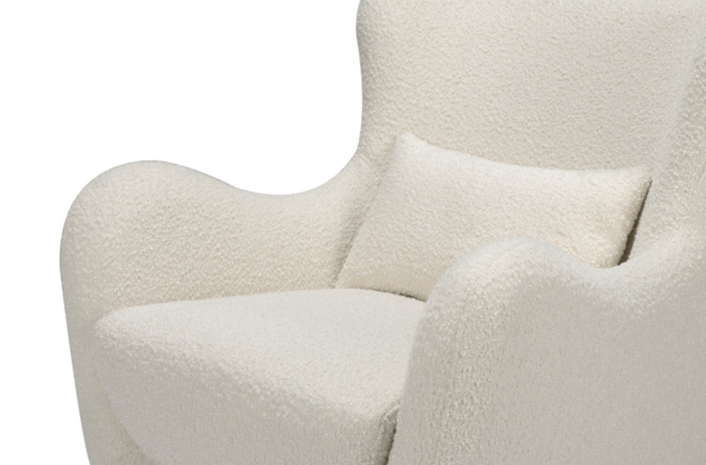 Solstice Swivel Glider In Boucle