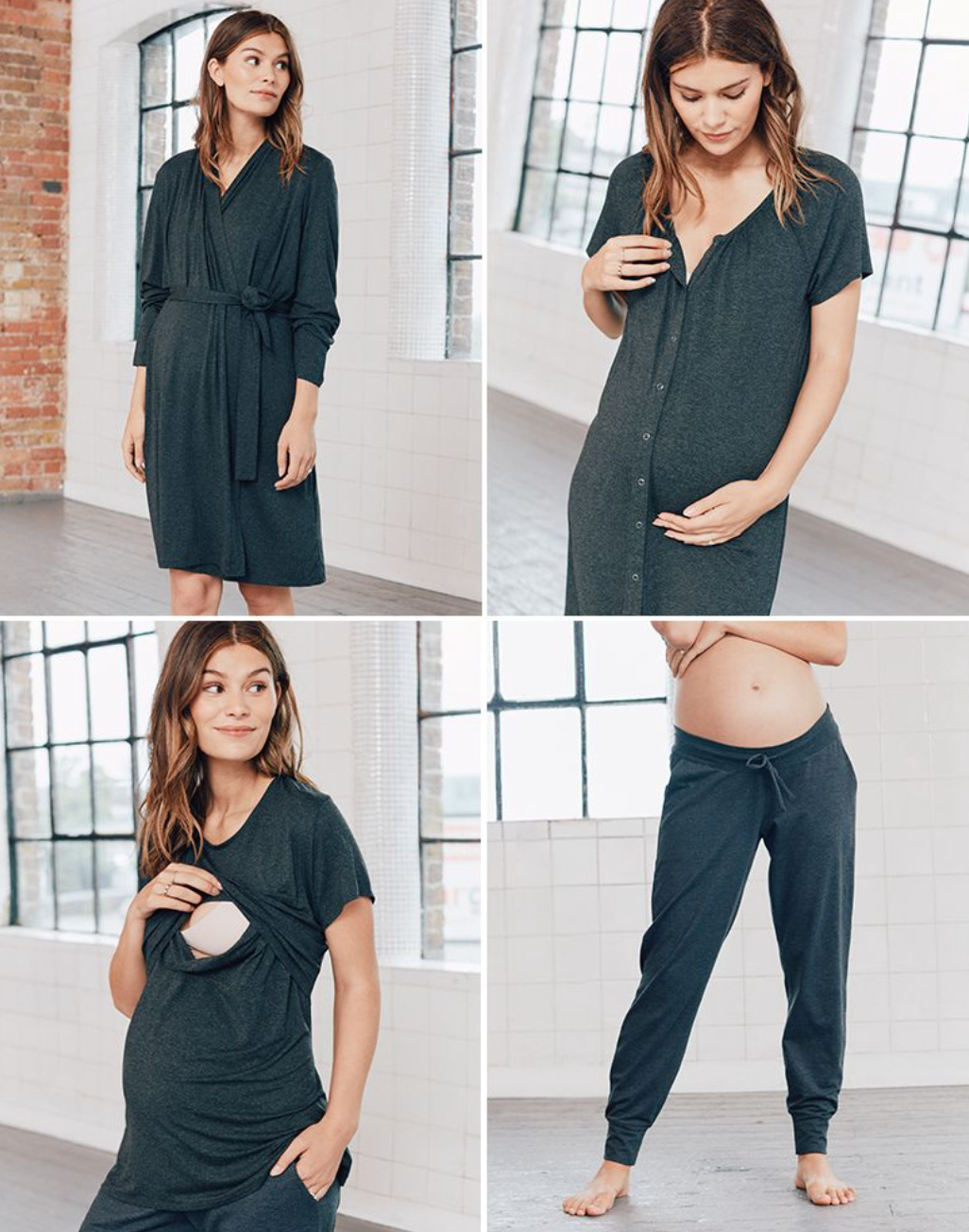 Charcoal 4-Piece Hospital Bundle