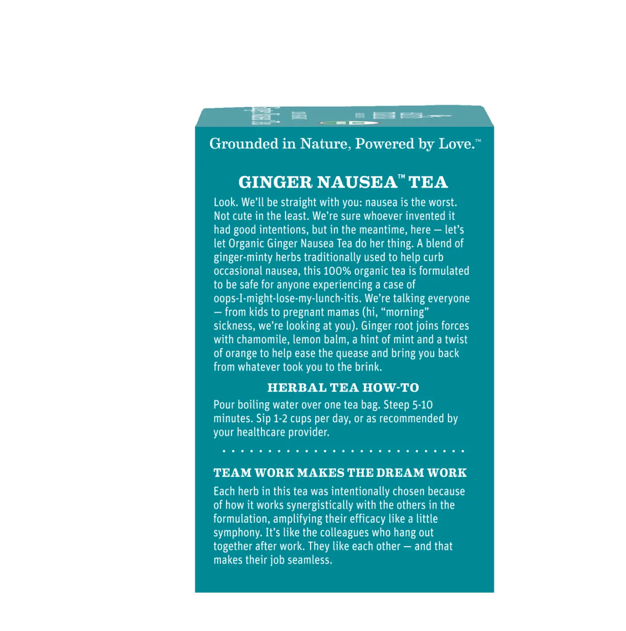 Organic Ginger Nausea Tea