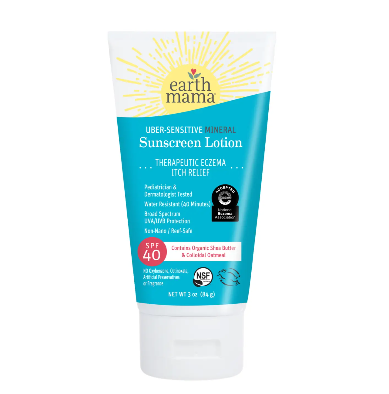 Uber-Sensitive Mineral Sunscreen Lotion SPF 40