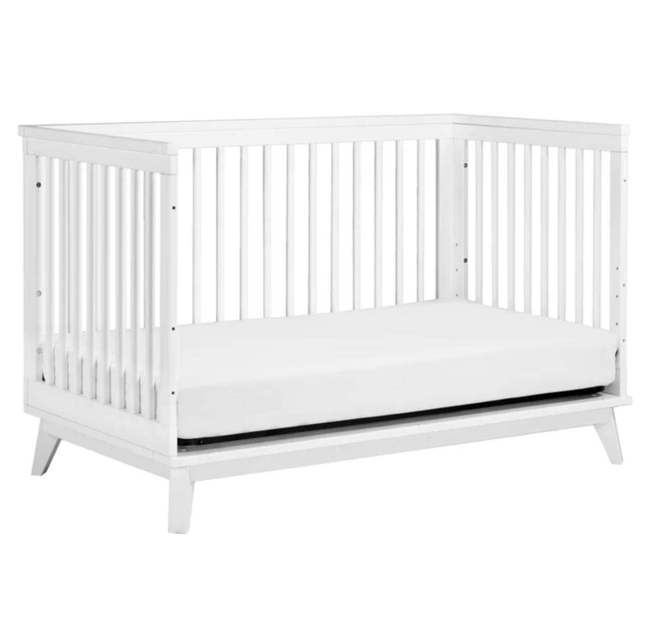 Babyletto Scoot 3-In-1 Convertible Crib With Toddler Bed Conversion Kit