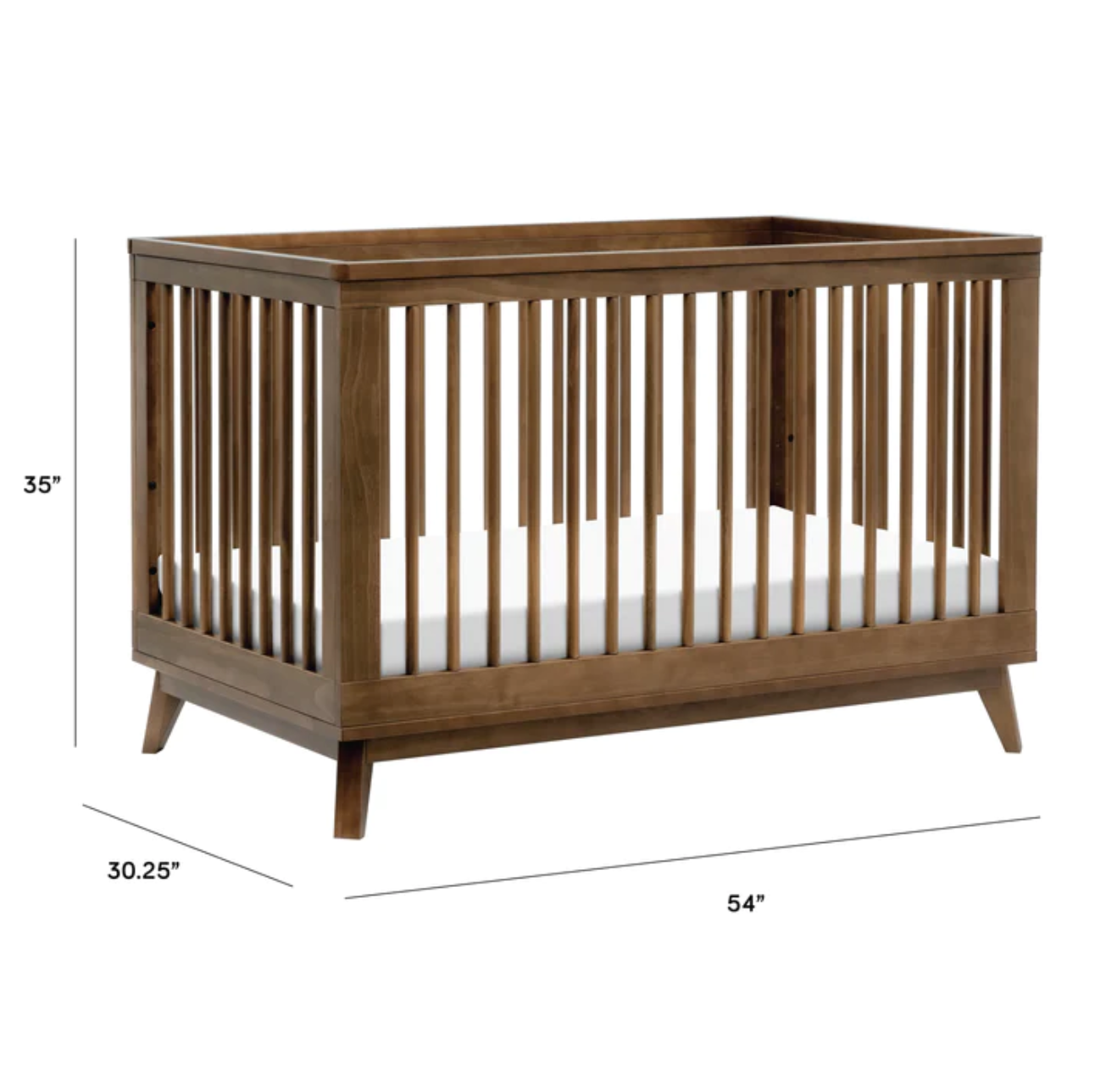 Babyletto Scoot 3-In-1 Convertible Crib With Toddler Bed Conversion Kit