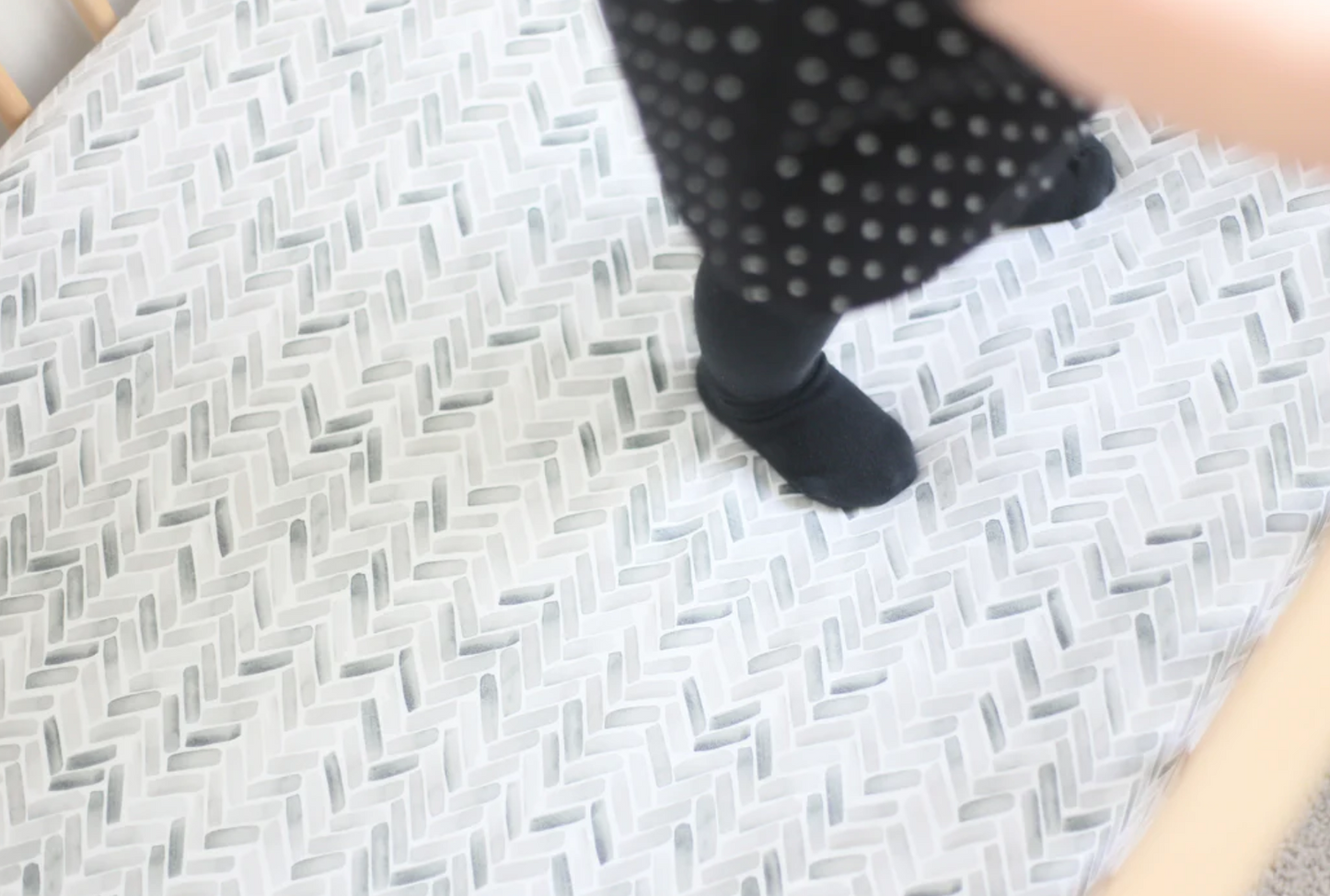Alta Premium Knit Fitted Crib Sheet