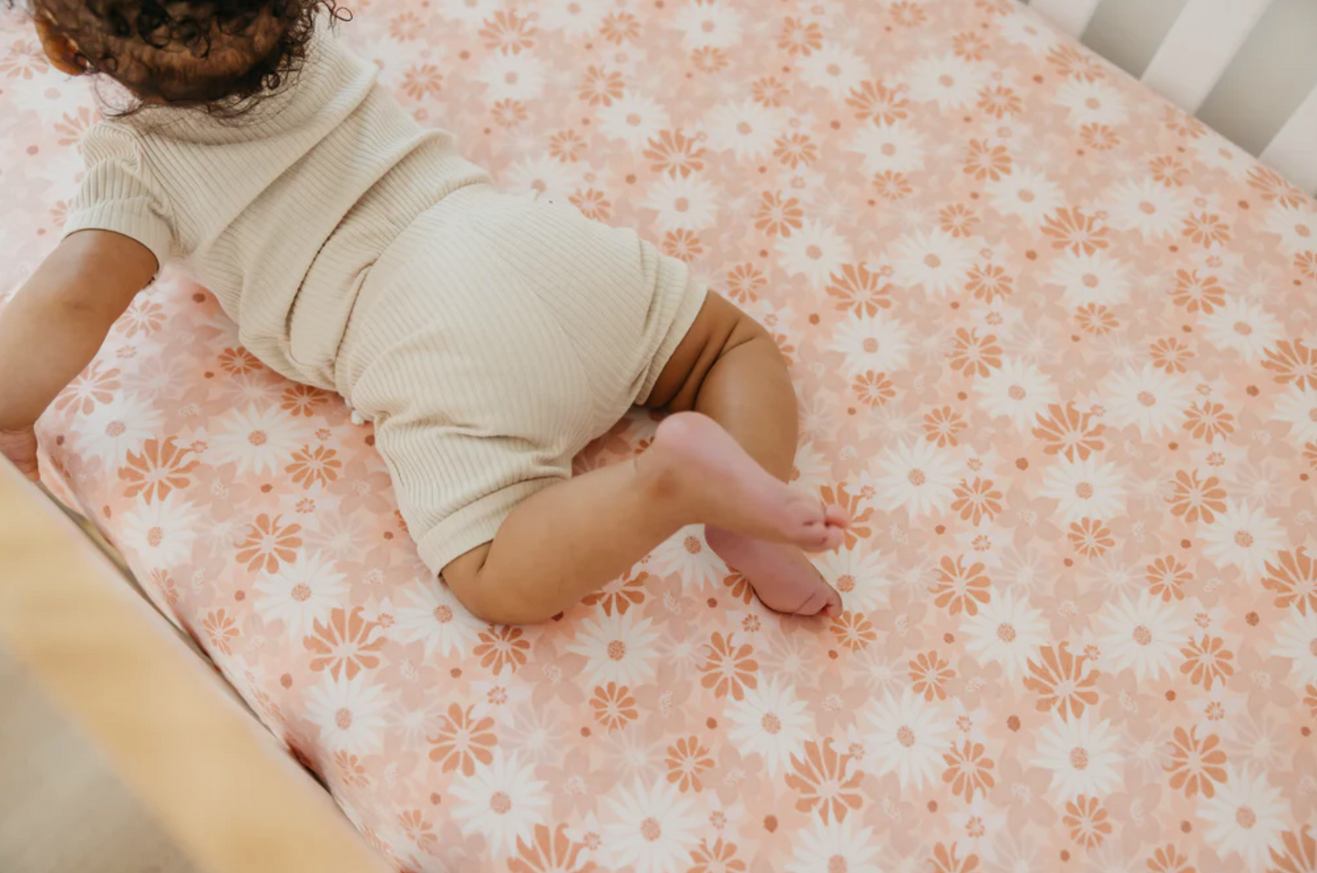 Penny Premium Knit Fitted Crib Sheet