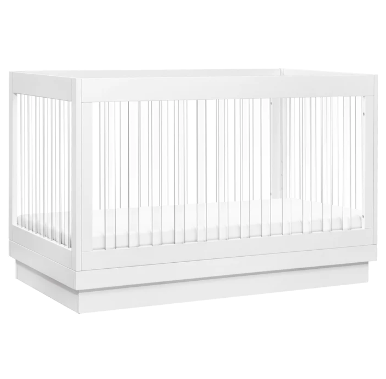 Harlow Acrylic 3-In-1 Convertible Crib