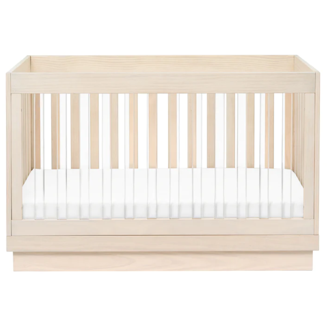 Harlow Acrylic 3-In-1 Convertible Crib