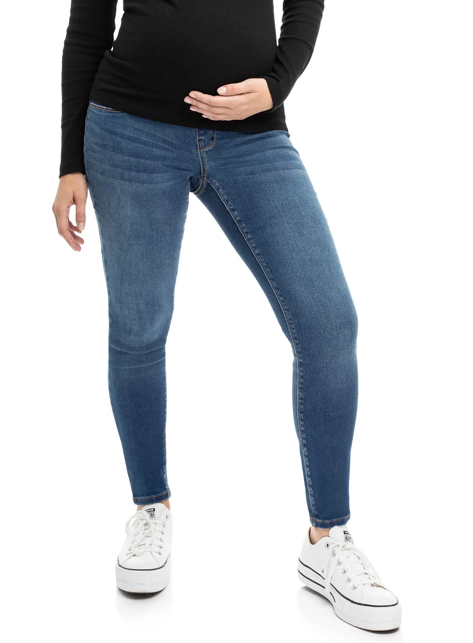 Maternity 31" Butter Skinny W/ Bellyband In Lennox