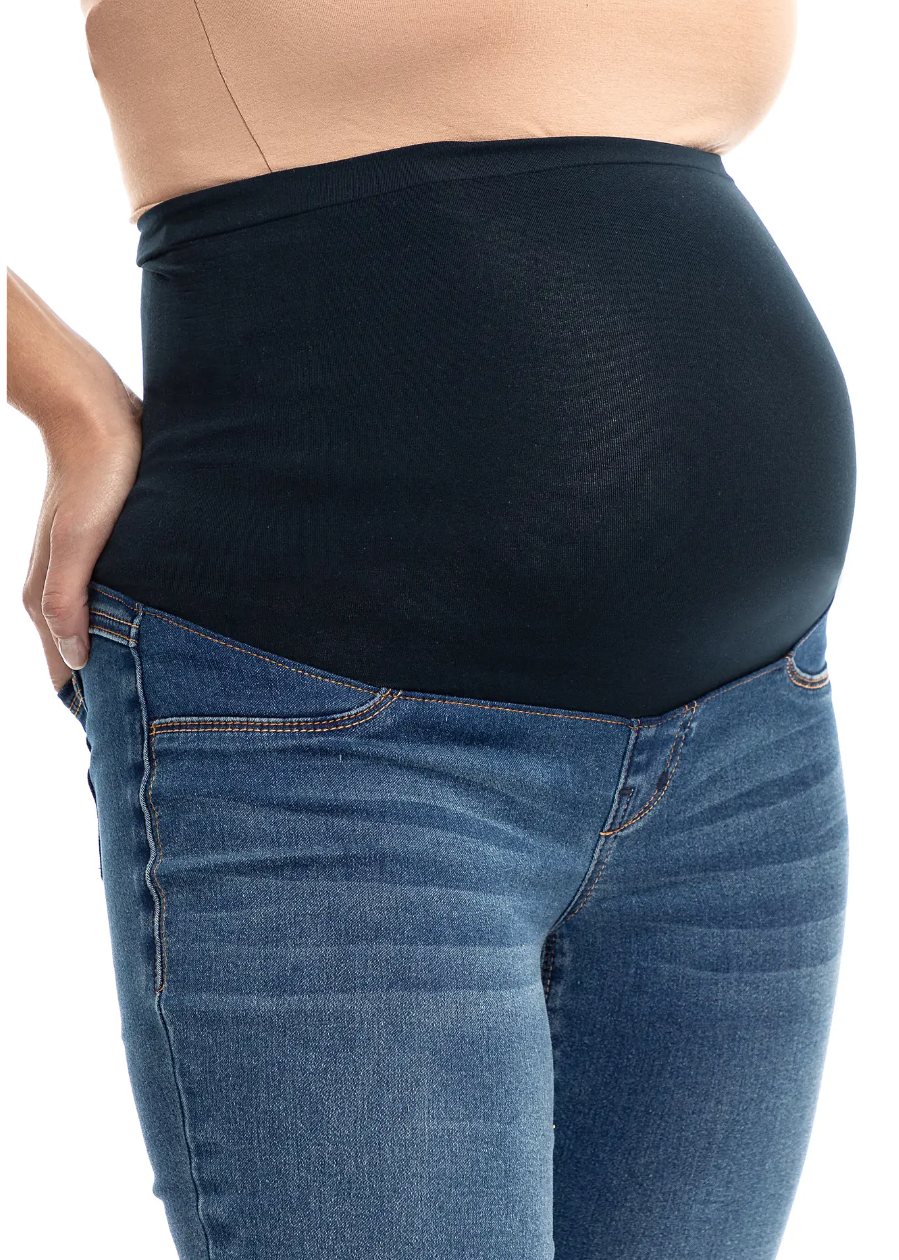 Maternity 31" Butter Skinny W/ Bellyband In Lennox