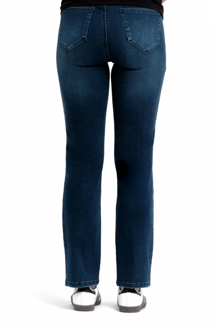 Maternity 30" Better Butter Slim Straight Jean W/ Bellyband