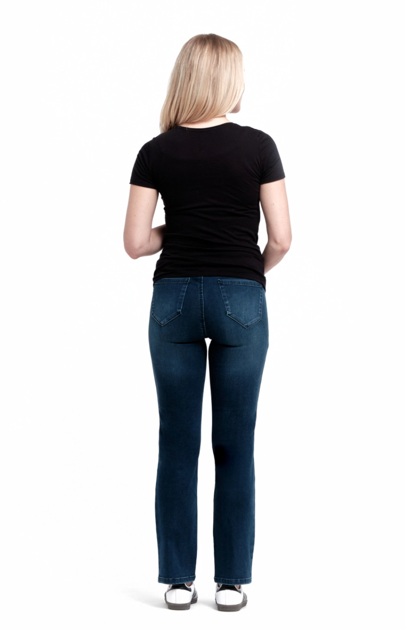 Maternity 30" Better Butter Slim Straight Jean W/ Bellyband