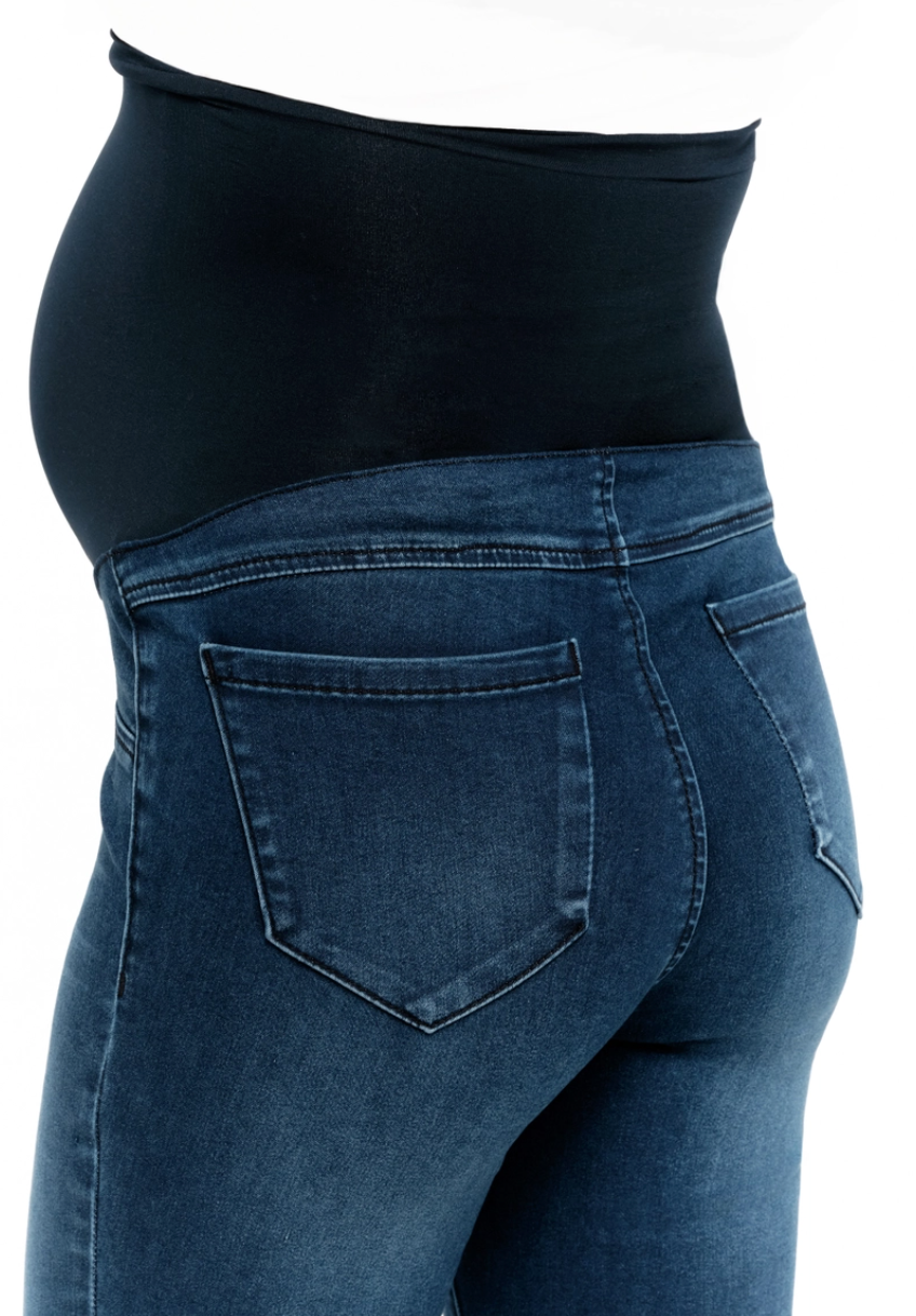 Maternity 30" Better Butter Slim Straight Jean W/ Bellyband