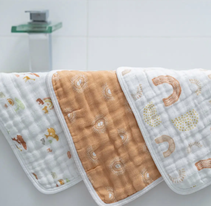 Keep Rising Organic Cotton Washcloths 3-Pack