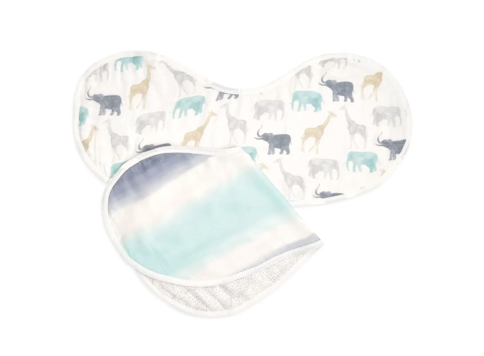 Expedition 2-Pack Silky Soft Burpy Bibs