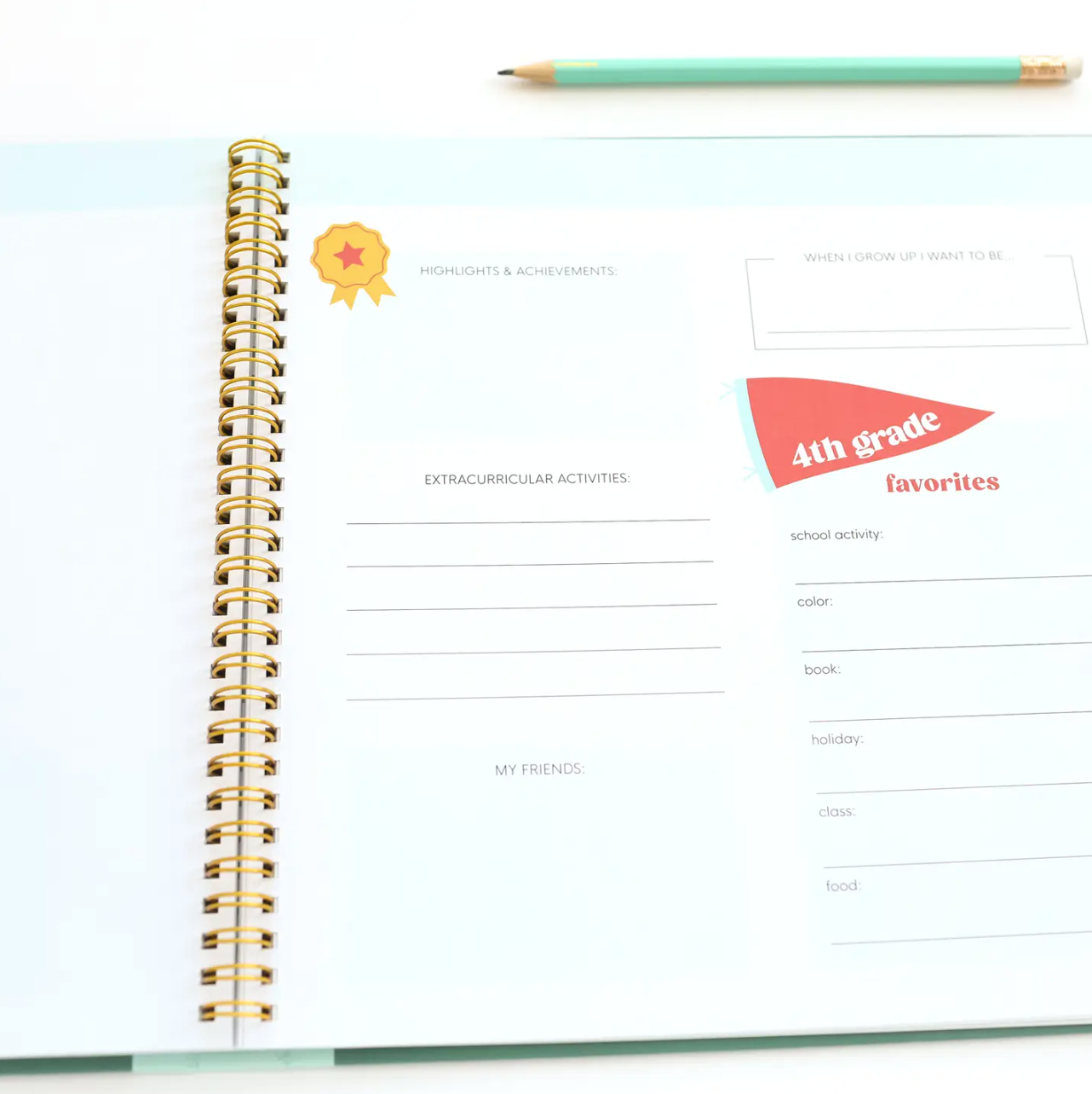 The School Years Memory Book