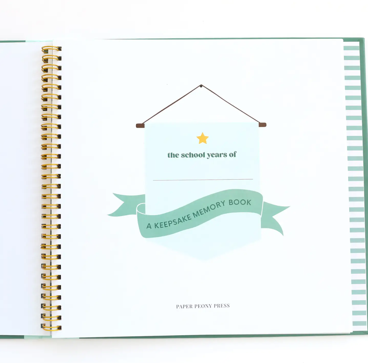 The School Years Memory Book