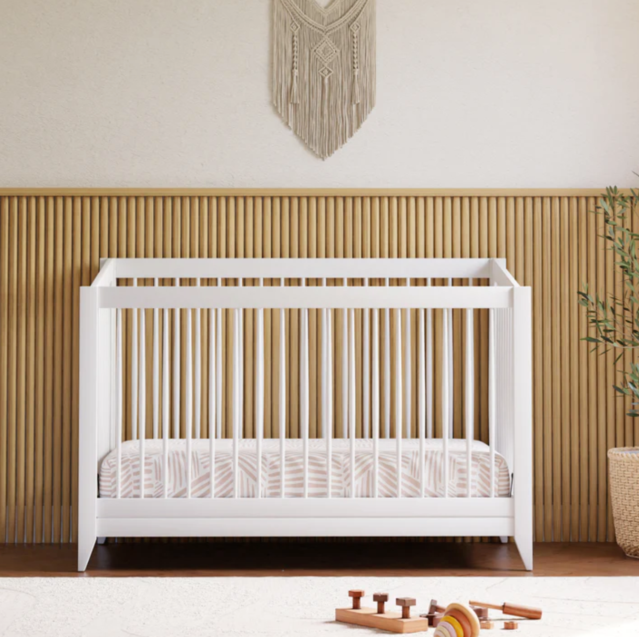 Babyletto Sprout 4-In-1 Convertible Crib With Toddler Bed Conversion Kit