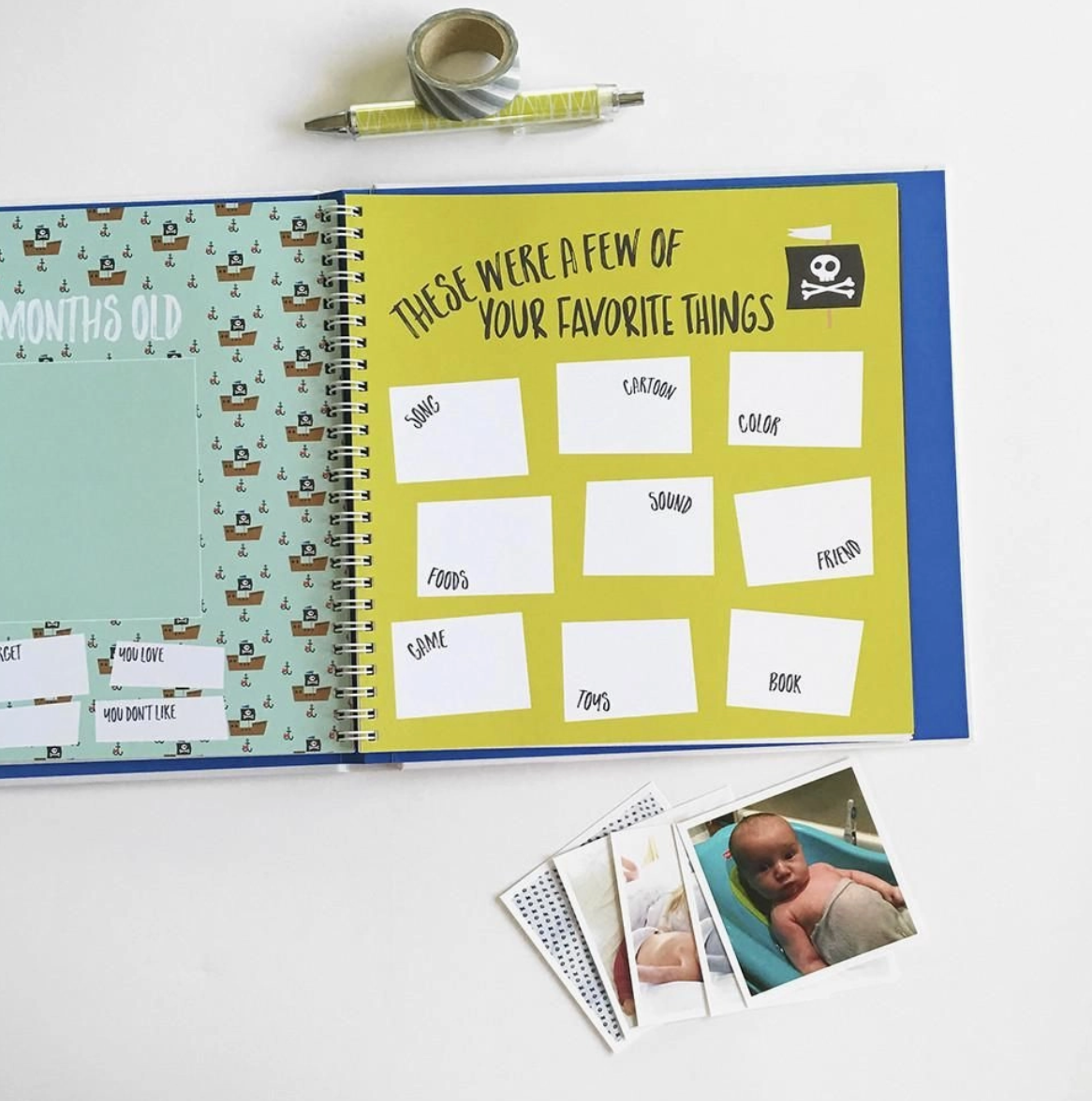 Little Captain Memory Book