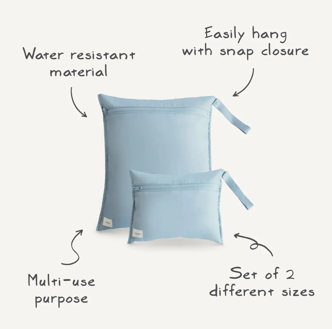 Water Resistant Wet Bag - 2pk