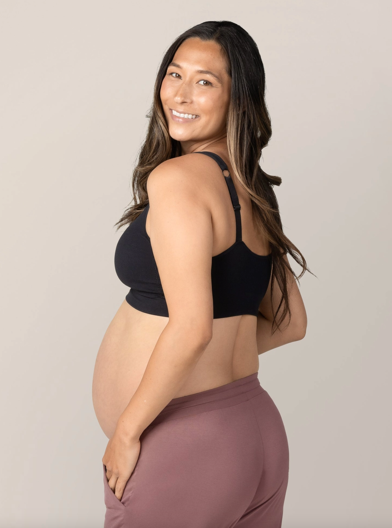 Black Mia Maternity & Nursing Bra
