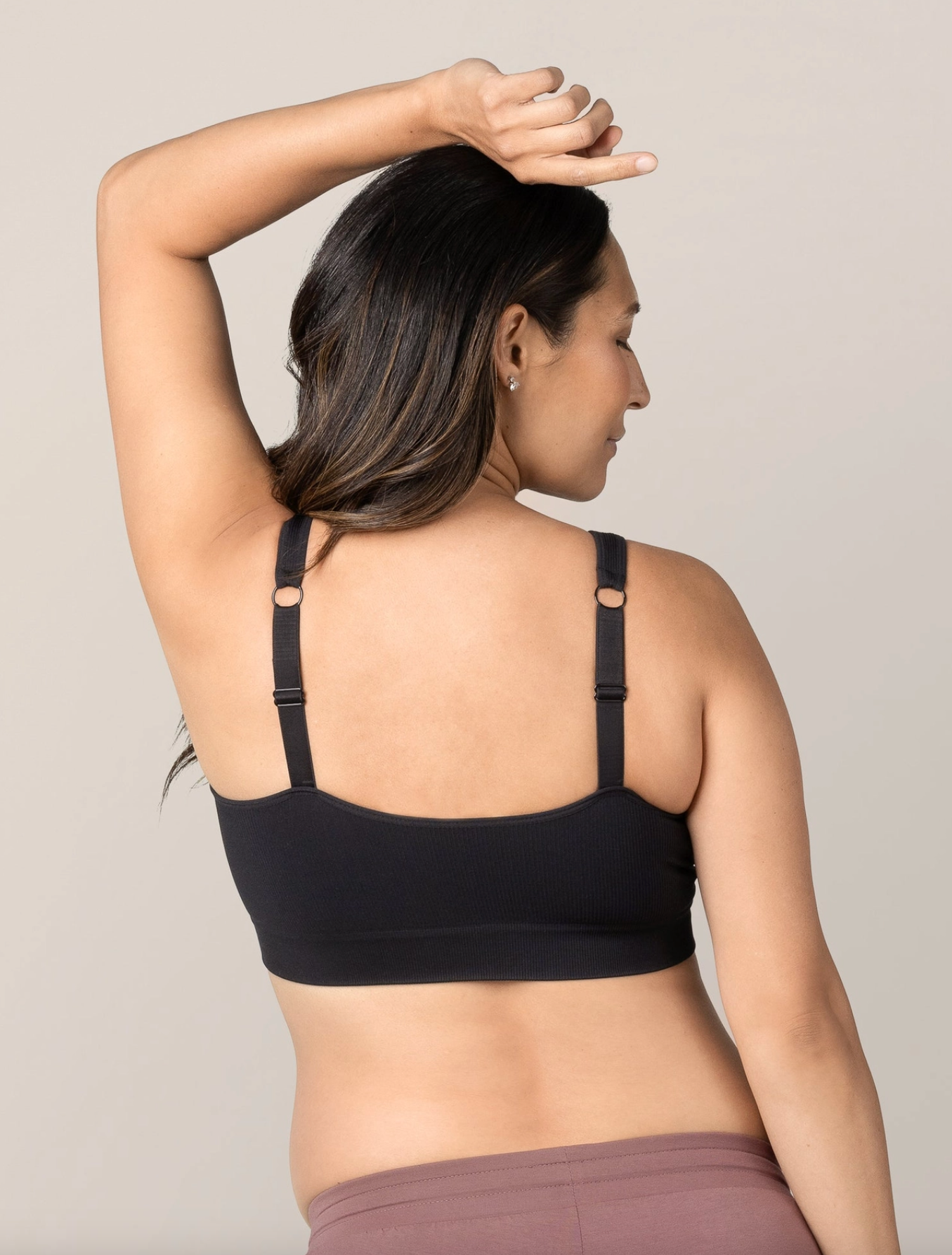Black Mia Maternity & Nursing Bra