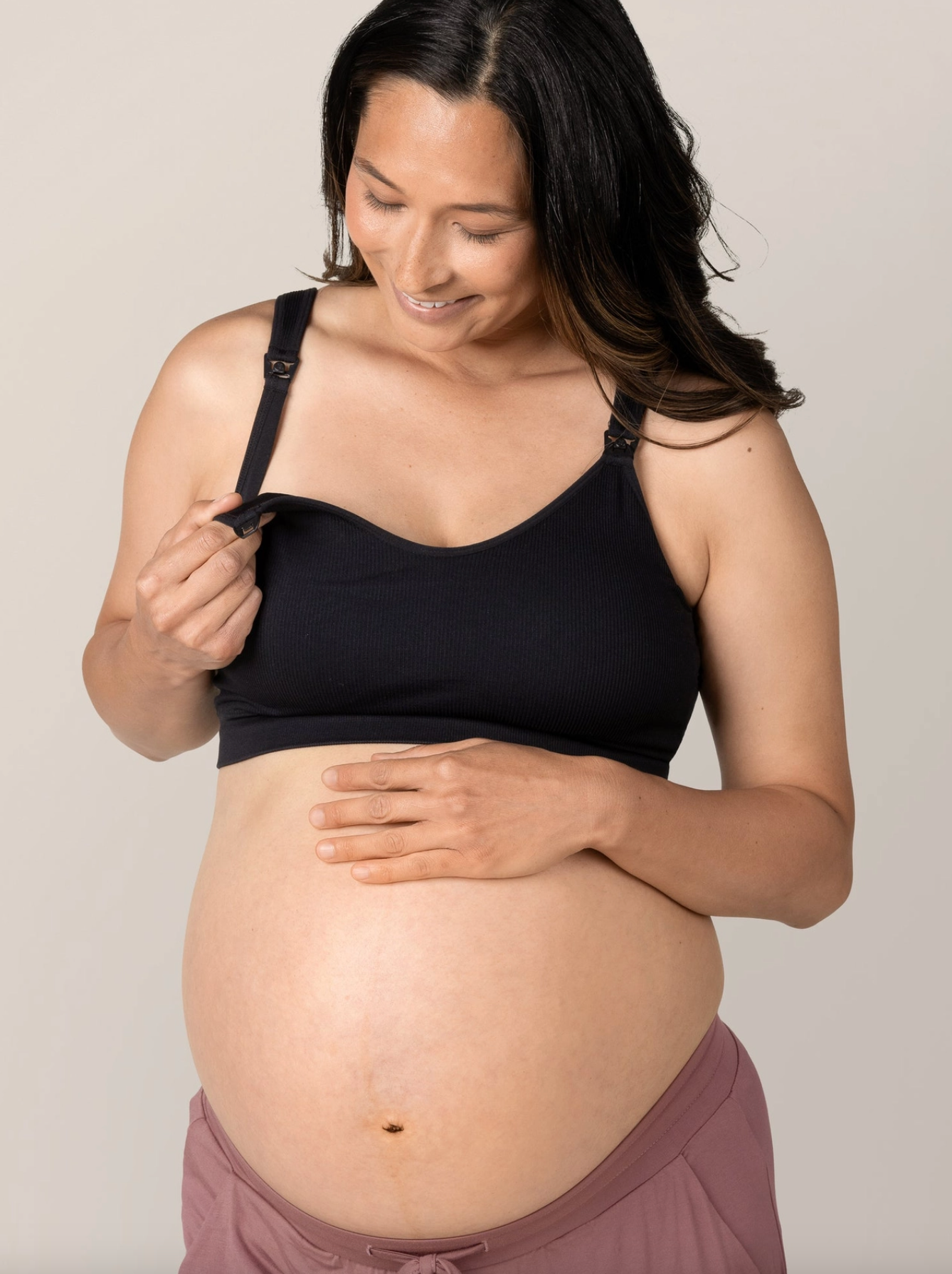 Black Mia Maternity & Nursing Bra