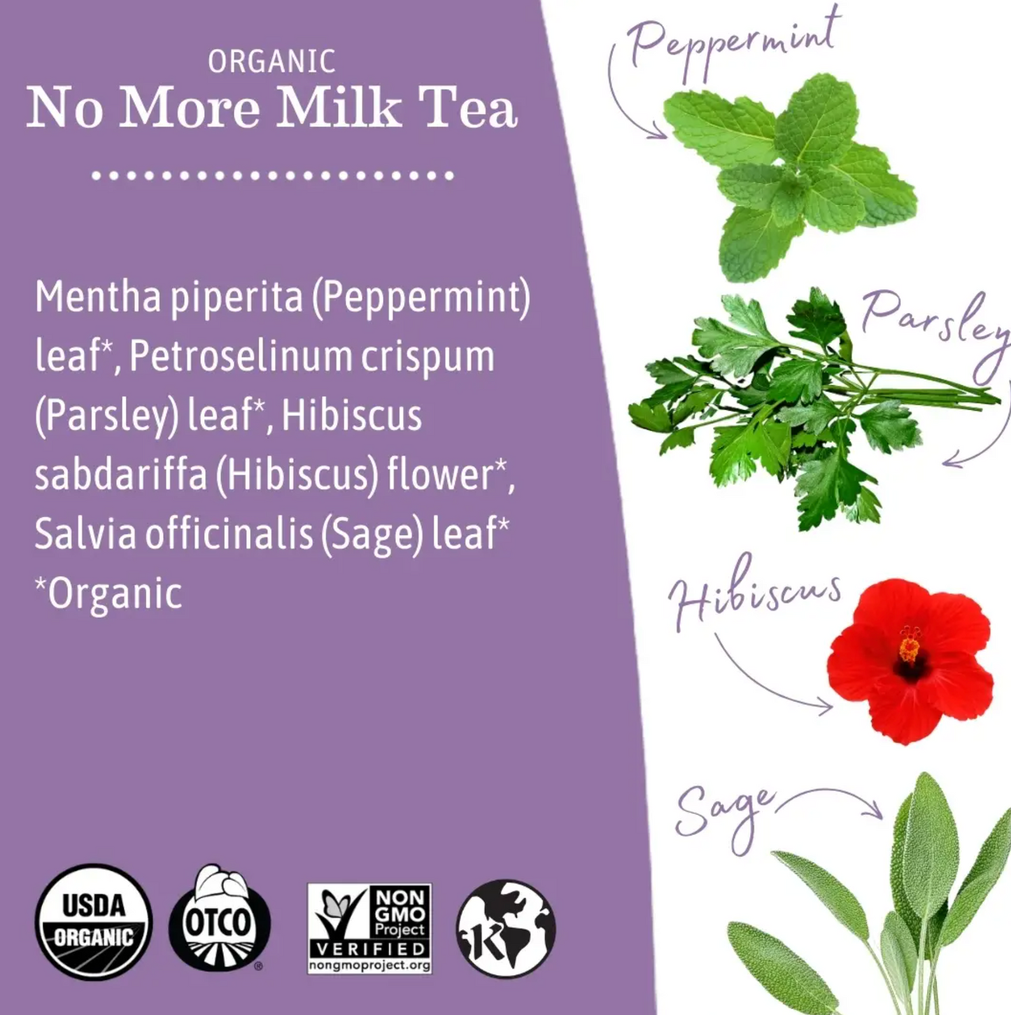 Organic No More Milk Tea