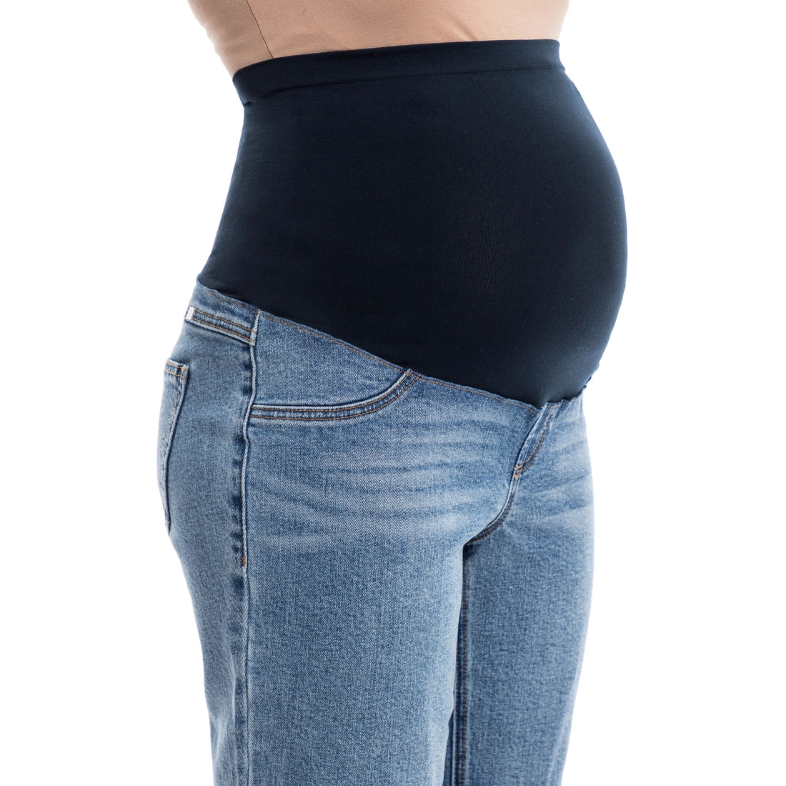 Maternity 30" Straight W/ Bellyband In Analise