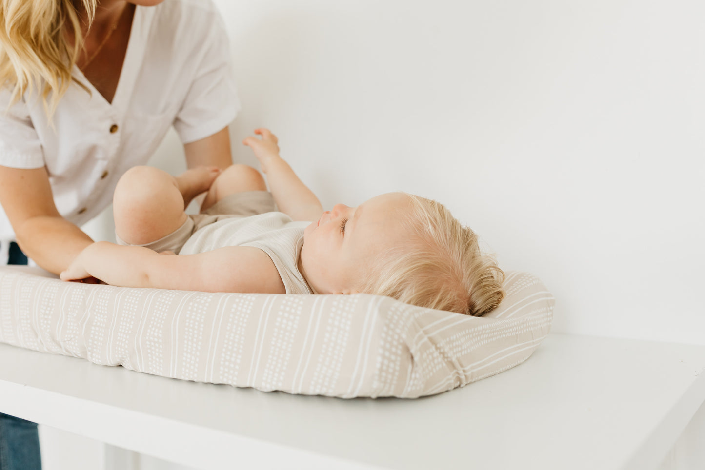 Clay Premium Knit Changing Pad Cover