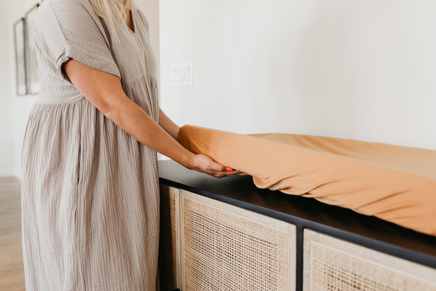 Dune Premium Knit Changing Pad Cover