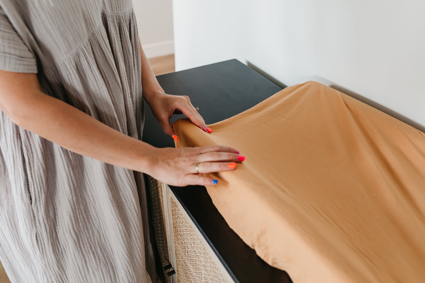Dune Premium Knit Changing Pad Cover