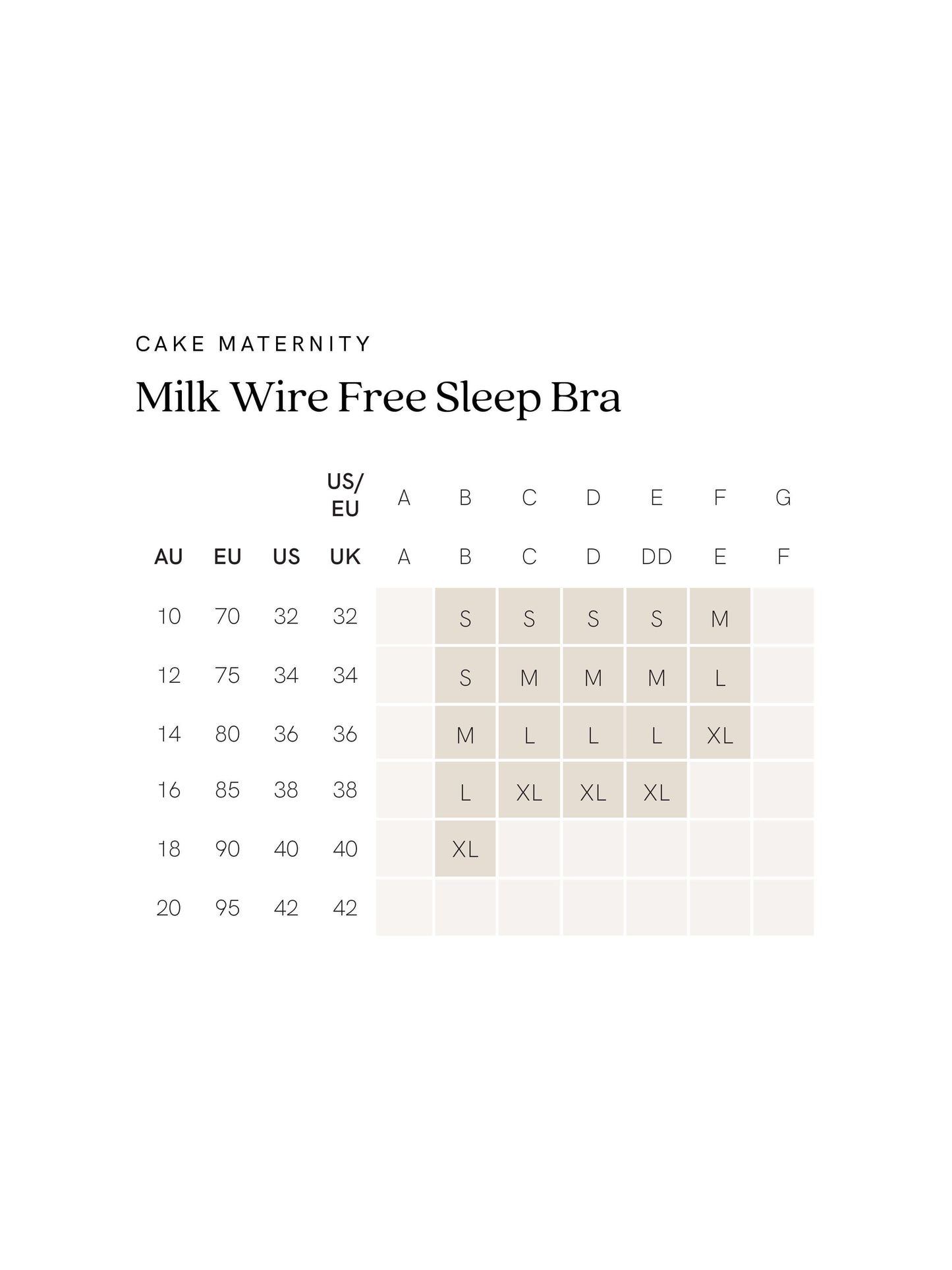Milk Bamboo Sleep Nursing Bra