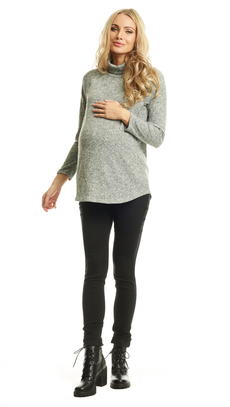 Teresa Heather Grey Sweater