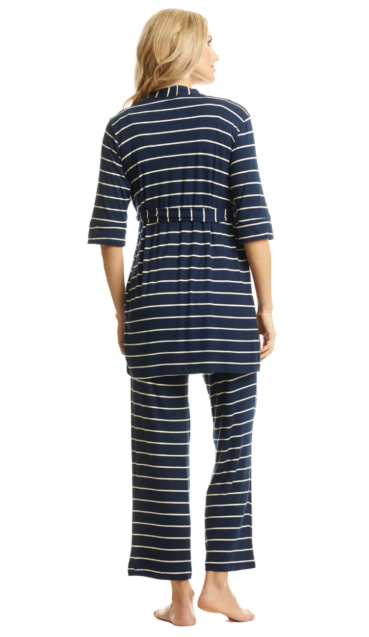 Navy Analise 5-Piece PJ Set