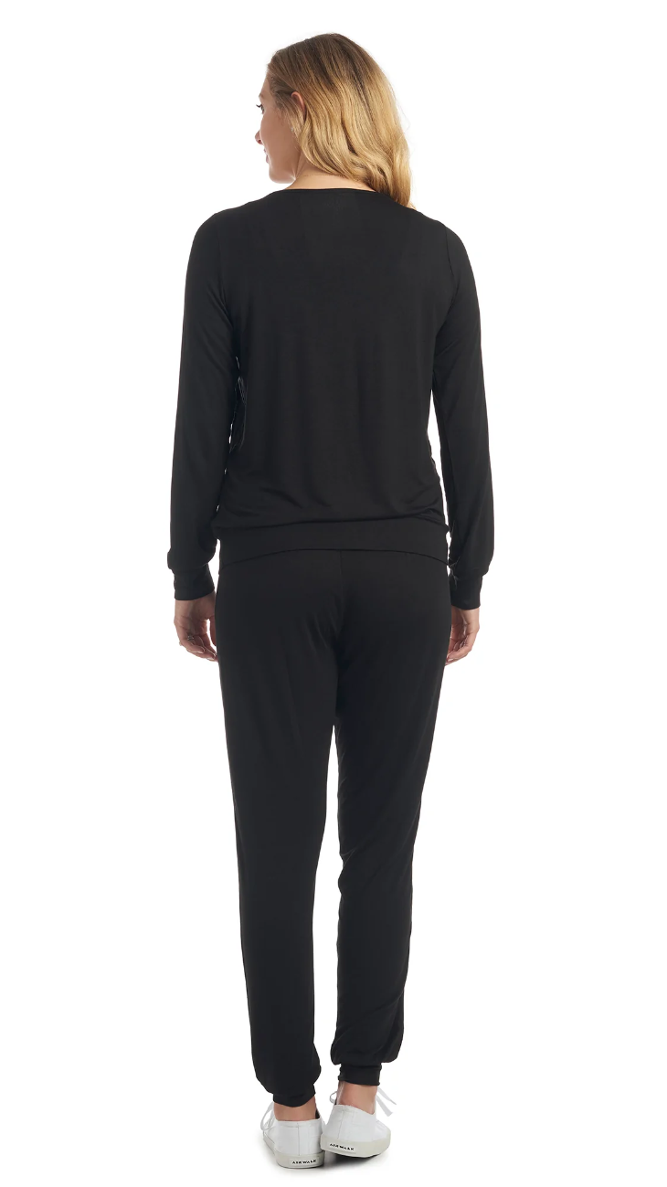 Whitney 2-Piece Black Set