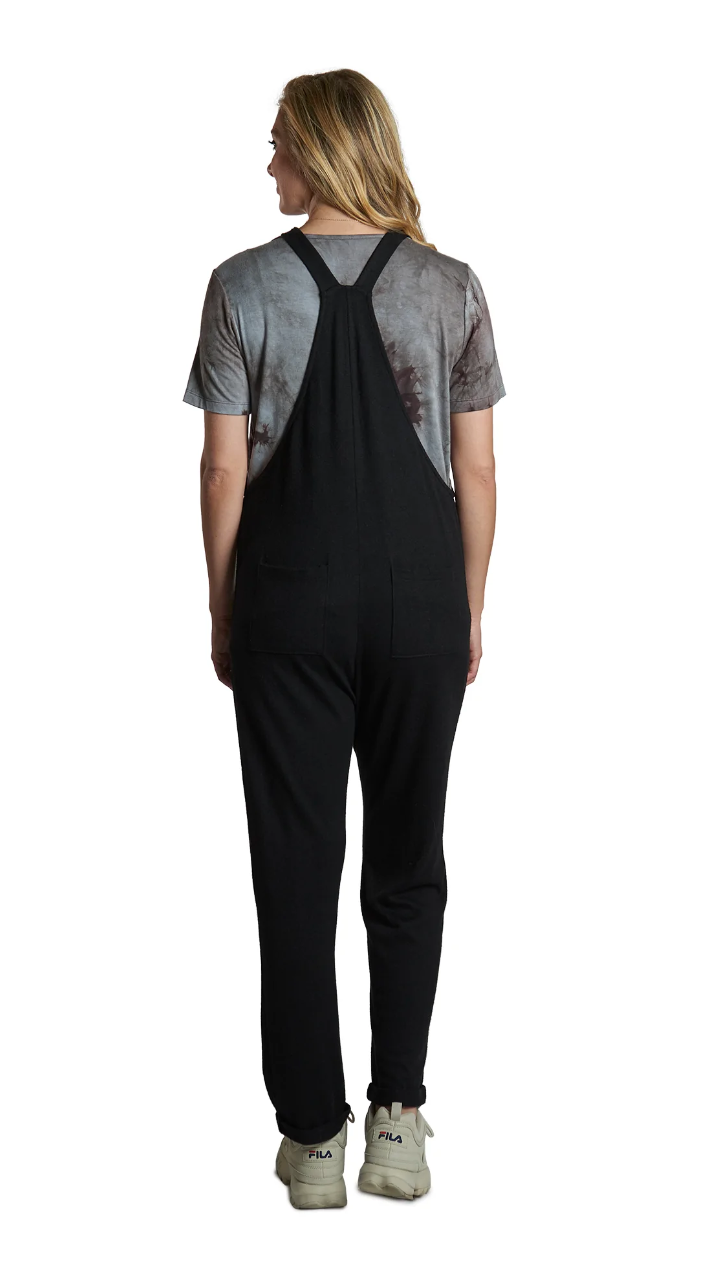 Natalie Black Overalls