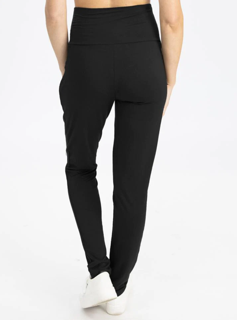 Black High Waisted Maternity Lounge Pants