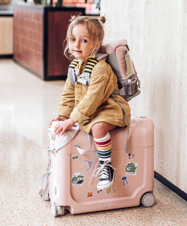 JetKids By Stokke Bedbox + Crew Backpack Travel Bundle