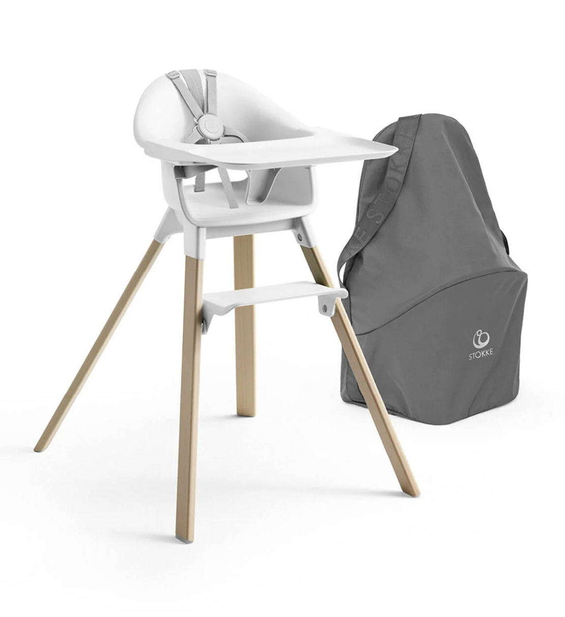 Stokke® Clikk™ White With Travel Bag