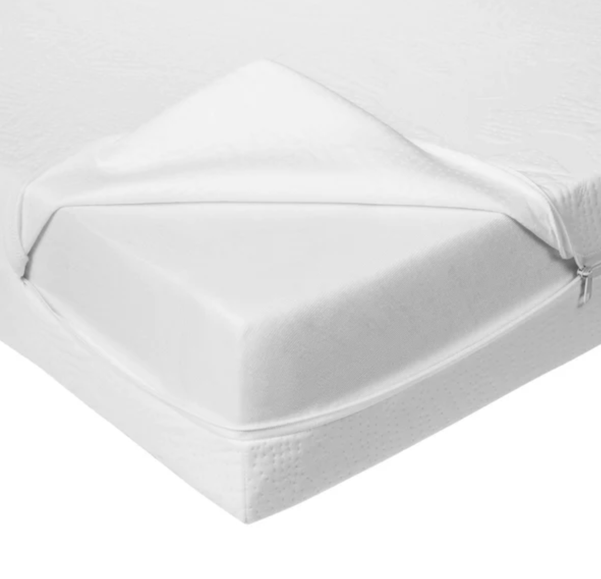 Organic Fitted Zippered Mattress Cover